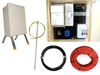 CARRE ROUGE Coffret de chantier mono 30/60A, raccordement souterrain