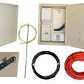 CARRE ROUGE Coffret de chantier TRI 10/30A, raccordement sur poteau