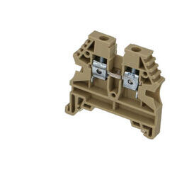 Lot de 25 bornes de jonction &agrave; vis 4mm� beige IMO