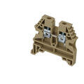 Lot de 25 bornes de jonction &agrave; vis 4mm� beige IMO