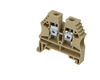 Lot de 25 bornes de jonction &agrave; vis 6mm� beige IMO