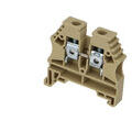 Lot de 25 bornes de jonction &agrave; vis 6mm� beige IMO