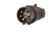 Prise triphas&eacute; m&acirc;le CEE, 5 x 16A avec inverseur de phases Walther Neo