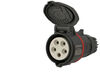 Prise triphas&eacute; femelle CEE, 5 x 16A, pour prolongateur Walther Neo