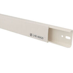 Goulotte &eacute;lectrique PVC 40 x 20 mm KOPOS