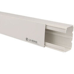 Goulotte &eacute;lectrique PVC 60 x 40 mm KOPOS