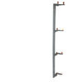 Tableaux &eacute;lectriques et composants sur Seyssins : Peigne vertical 4 rang&eacute;es pour inter diff 2P Hager