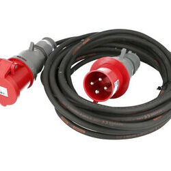 bis-electric Rallonge electrique etanche triphas&eacute;e 4x16A, 10 m&egrave;tres