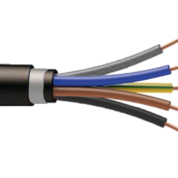bis-electric Cable RVFV arm&eacute; 5G2.5mm� &agrave; la coupe (minimum 10m)