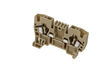 Lot de 25 bornes de jonction &agrave; ressort beige 4 mm� IMO
