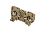 Lot de 25 bornes de jonction &agrave; ressort beige 4 mm� IMO