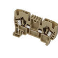 Lot de 25 bornes de jonction &agrave; ressort beige 6 mm� IMO
