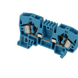 Lot de 25 bornes de jonction &agrave; ressort bleue 6 mm� IMO