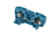 Lot de 25 bornes de jonction &agrave; ressort bleue 6 mm� IMO
