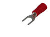 Cosses isol&eacute;e &agrave; fourche, rouge, 1.5mm� Solera