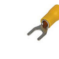 Fourniture pour c&acirc;blage sur Seyssins : Cosses isol&eacute;e &agrave; fourche, jaune, 6mm� Solera