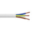 C&acirc;bles sur Seyssins : bis-electric C&acirc;ble H05VV-F 3G1.5mm� blanc, couronne de 50m