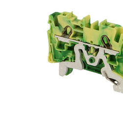 Bornes de jonction RAPIDE Wago 4 mm� VERT-JAUNE