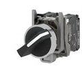 Commande & boutonnerie sur Seyssins : SCHNEIDER ELECTRIC S&eacute;lecteur rotatif Schneider Harmony XB4 deux positions 1NO+1NC