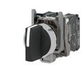 Commande & boutonnerie sur Seyssins : SCHNEIDER ELECTRIC S&eacute;lecteur rotatif Schneider Harmony XB4 trois positions rappel au centre 2NO