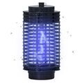 Outsunny Lampe anti-insectes anti moustique design lanterne tue mouche électrique destructeur d'insectes LED 3 W noir Apprieu