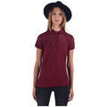 Polo Kaporal Polo Femme Tria Rouge Raisin Brodé Rouge Grenoble