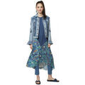 Vestes sur Grenoble : Veste Desigual veste femme 19SWED29 Burns denim dark bleu