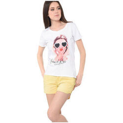 Polo Kaporal T-Shirt Femme Rama Optical White