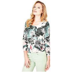 Gilet Guess Cardigan Femme Rose