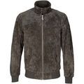 Vestes sur Grenoble : Blouson Harrington Blouson en daim kaki