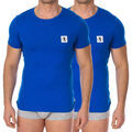 Lingerie homme sur Grenoble : Maillots de corps Bikkembergs BKK1UTS07BI-BLUE Bleu