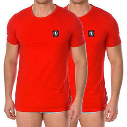 Maillots de corps Bikkembergs BKK1UTS07BI-RED Rouge