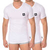 Maillots de corps Bikkembergs BKK1UTS08BI-WHITE Blanc