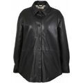 Chemises sur Grenoble : Chemise Oakwood Chemise Femme Oversize Moment Ref 56045 Noir