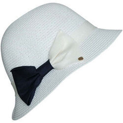 Chapeau Chapeau-Tendance Chapeau asym&eacute;trique GRAZIELLA Blanc