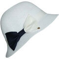 Chapeau Chapeau-Tendance Chapeau asym&eacute;trique GRAZIELLA Blanc