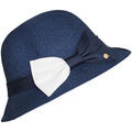 Chapeau Chapeau-Tendance Chapeau asym&eacute;trique GRAZIELLA Bleu