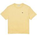 T-shirt Lacoste T shirt Femme Col Rond ref 52137 6xp Jaune