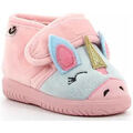 Chaussons b&eacute;b&eacute; Victoria PANTOUFLES ANIMAUX Rose