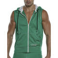Veste Code 22 Veste &agrave; capuche sans manches Motion Code22 Vert