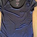 T-shirt Undiz Tee-shirt bleu m&eacute;tallis&eacute; Marine Grenoble