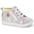 Boots enfant Shoo Pom BOUBA ZIP LACE SILVER/MULTI PASTEL Argent&eacute;