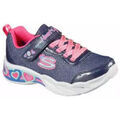Baskets enfant Skechers SWEHEART LIGHTS SHIMMER MARINE ROSE