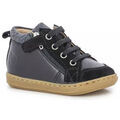 Boots enfant Shoo Pom BOUBA ZIP WOOL NOIR GRIS
