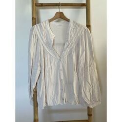 Chemise Camaieu Chemise &eacute;cru Blanc