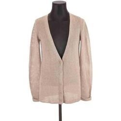 Gilet Des Petits Hauts Cardigan en lin gris