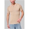 Polos sur Grenoble : Polo Kebello Polo manches courtes H, Beige