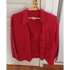 Veste Benetton VESTE ROUGE 100 % LIN