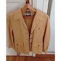 Veste Votre Nom VESTE SAHARIENNE CAMEL 52% lin