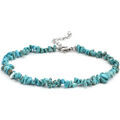 Bracelets Sixtystones Sixty Stones - 60 - Cha&icirc;ne Cheville - Bleu Grenoble